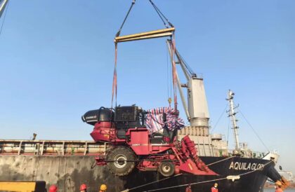 Two More Units of Sugarcane Harvester Machines Are Exported